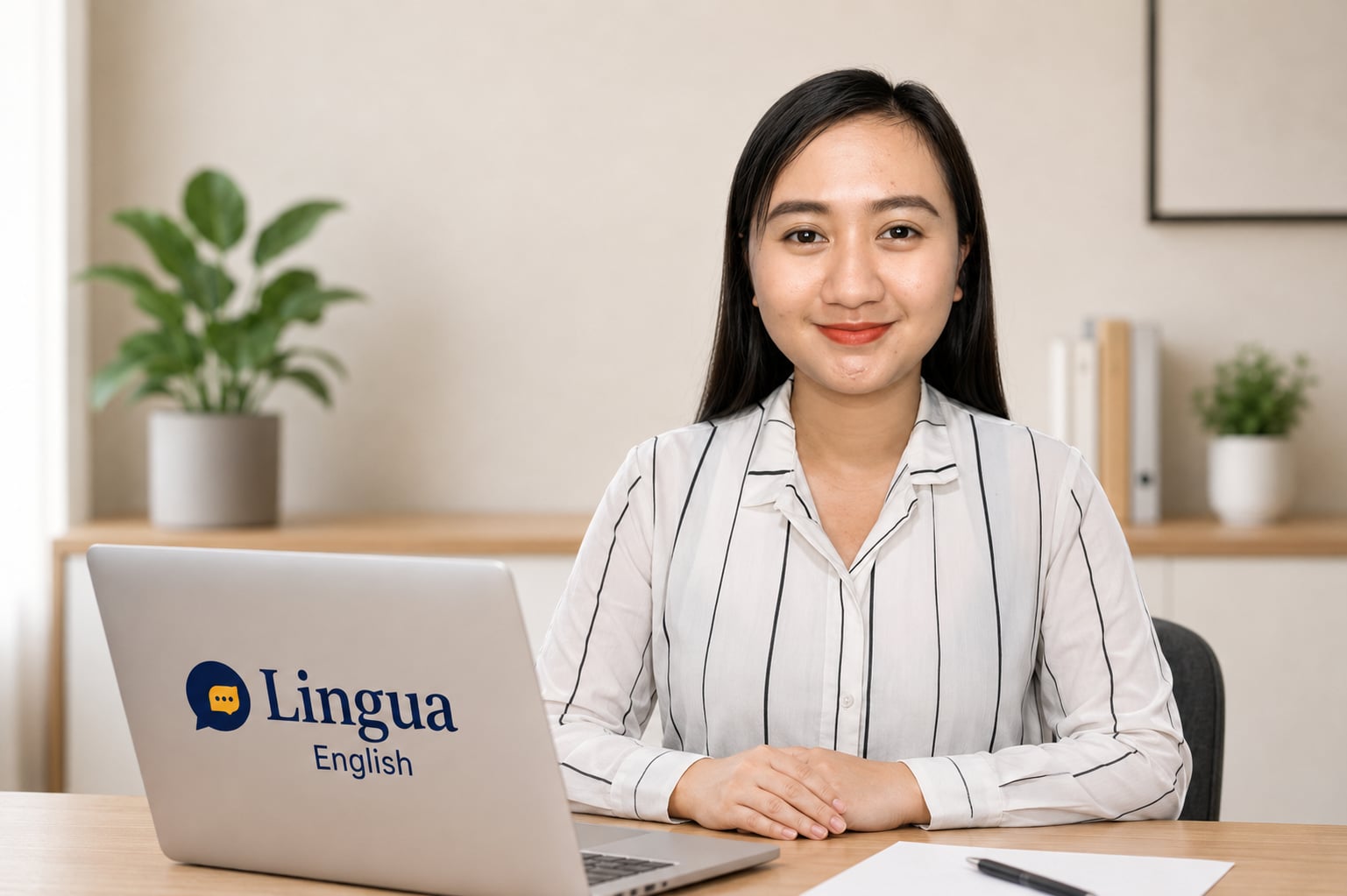 Teacher Beverly, English teacher at Lingua English