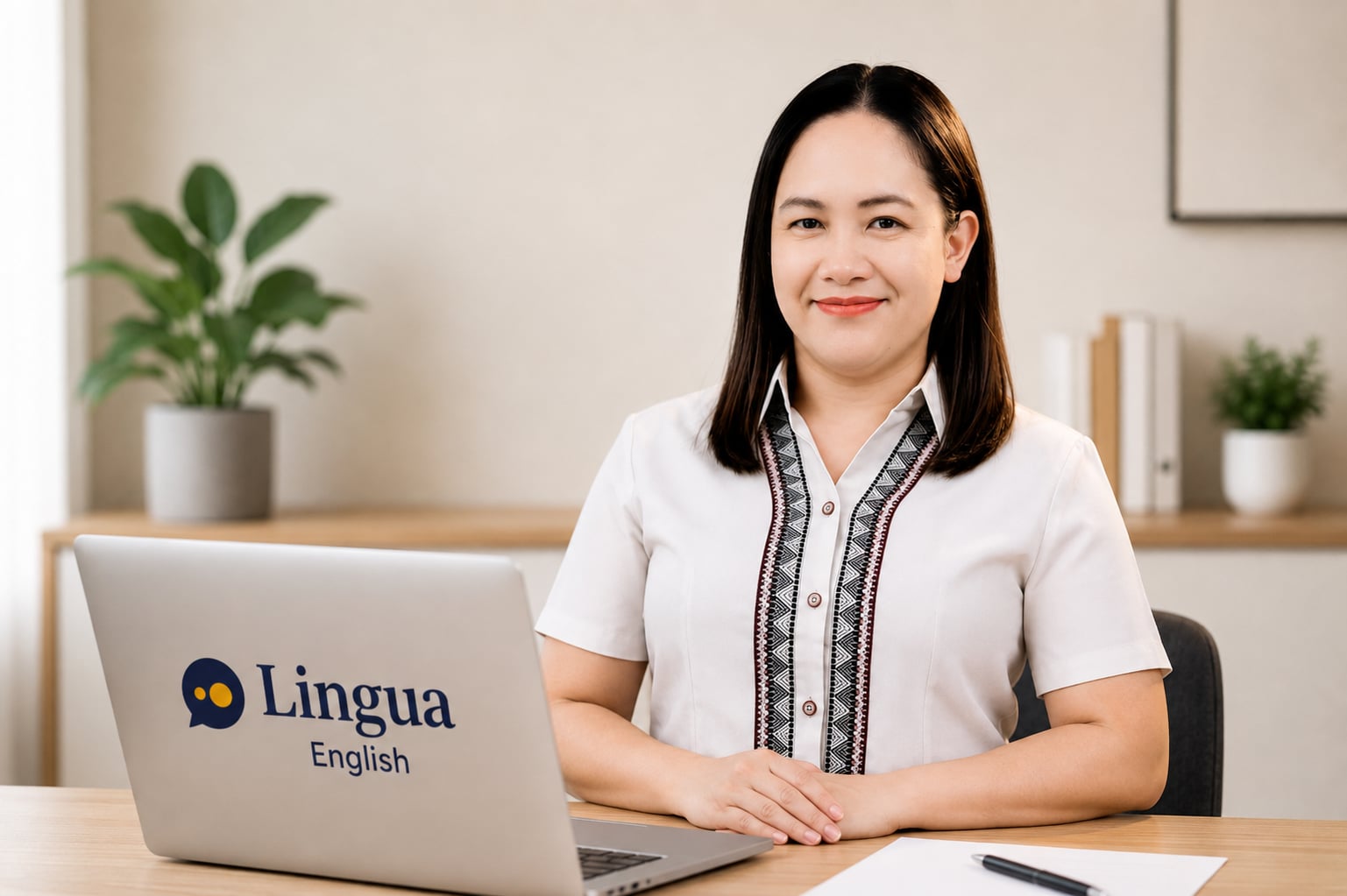 Teacher Jane, English teacher at Lingua English